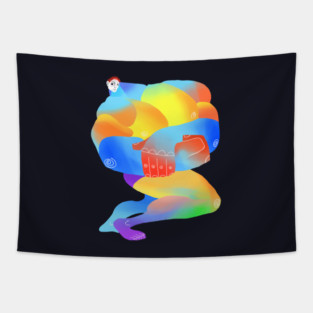 The Art of Bodybuilding Tapestry