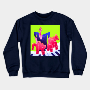 Healed by Piano Crewneck Sweatshirt