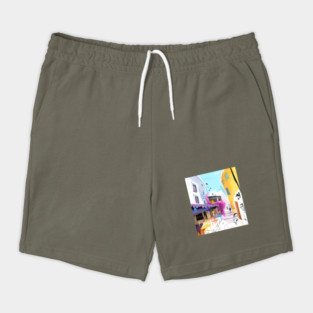 European Cityscape Shorts