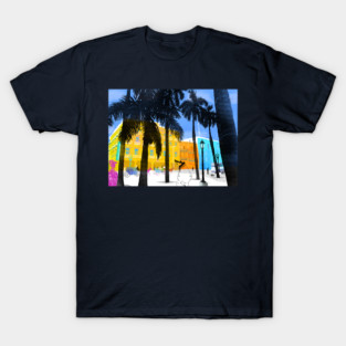 Tropical Cityscape T-Shirt