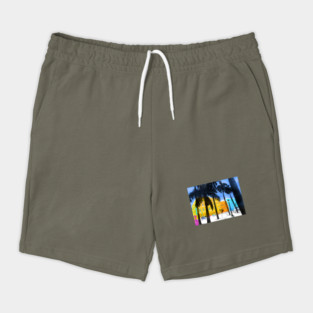 Tropical Cityscape Shorts
