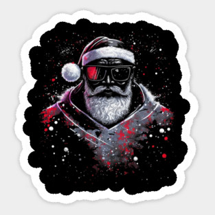 Black Santa, Santa Claus Magnet