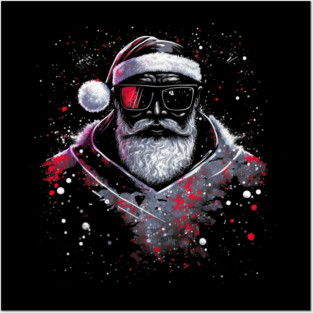 Black Santa, Santa Claus Posters and Art