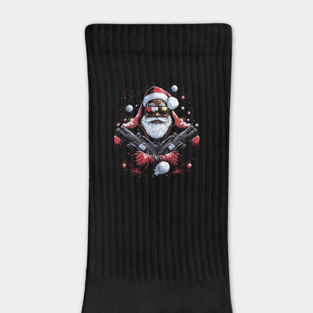 Hood Santa, Black Santa, Afro Santa, Black Christmas by UrbanLifeApparel