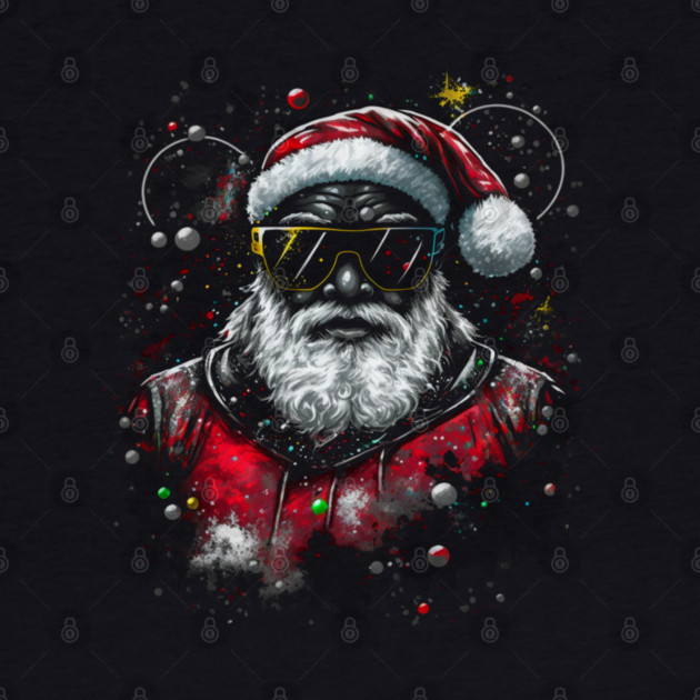 Black Santa, Afro Santa, Santa Claus, Black Christmas by UrbanLifeApparel