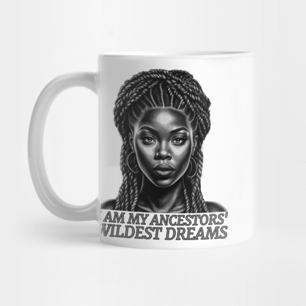 I am My Ancestors' Wildest Dreams, Black Girl Magic by UrbanLifeApparel