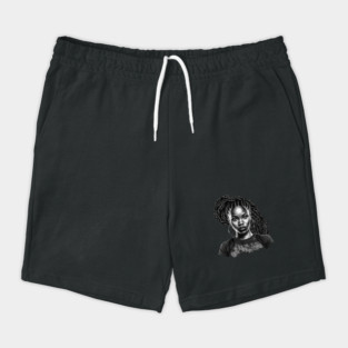 Black Girl with Braids, Black Girl Magic Shorts