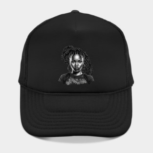 Black Girl with Braids, Black Girl Magic Hat