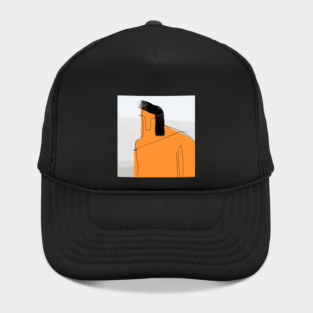 Abstract Human Figure Hat