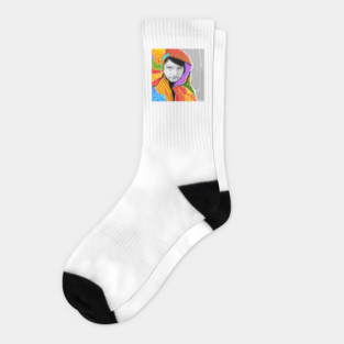 Arbitrary Borders Socks