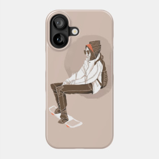 Skater in the Subway Phone Case