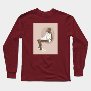 Skater in the Subway Long Sleeve T-Shirt