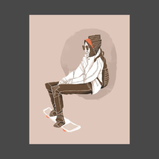 Skater in the Subway T-Shirt