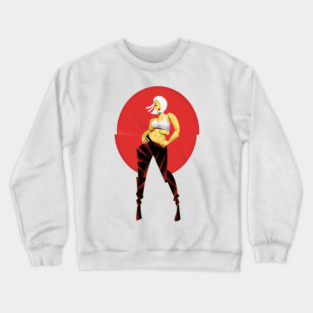 Red Poppy Crewneck Sweatshirt