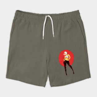 Red Poppy Shorts