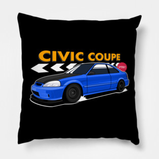 Civic Coupe JDM Cars Pillow