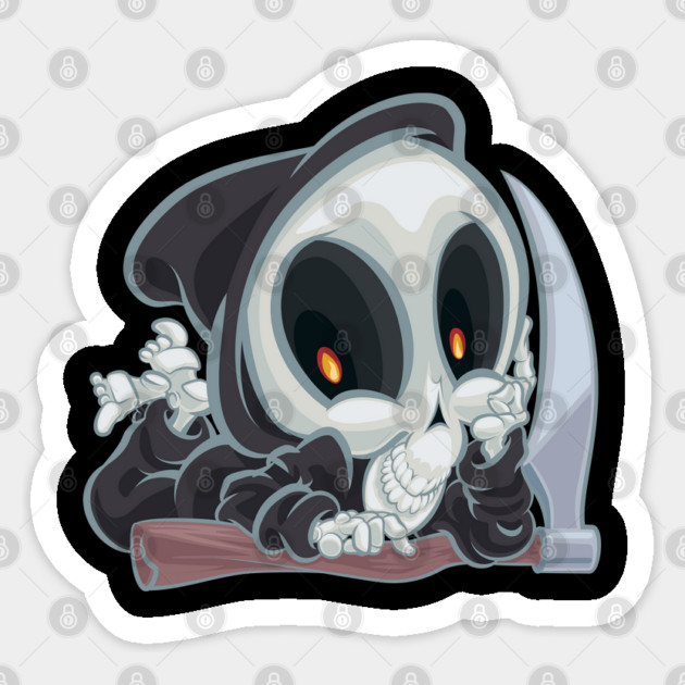 Grim Love Sticker by majanation