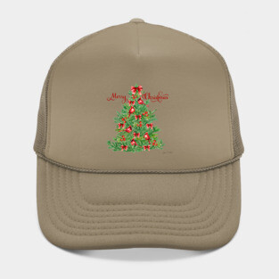Red Cardinal Christmas Beauty B2 Hat
