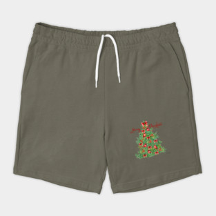 Red Cardinal Christmas Beauty B2 Shorts