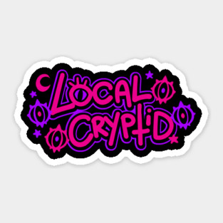 Local Cryptid Sticker