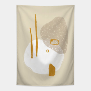 Abstract Shapes Tapestry