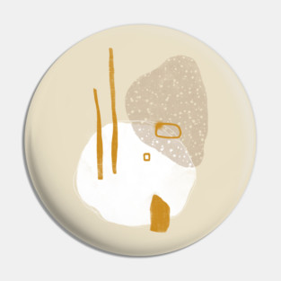 Abstract Shapes Pin