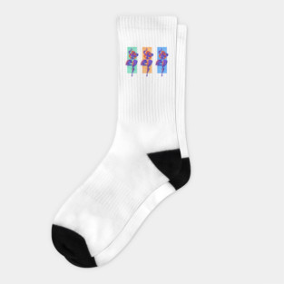 Passion Dance Trio Socks