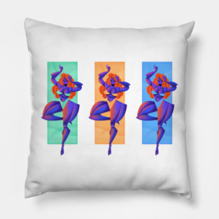 Passion Dance Trio Pillow