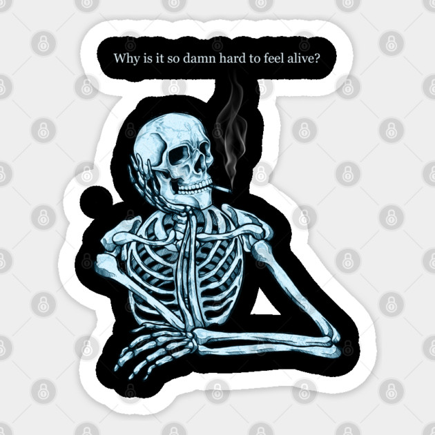 Inevitable Sticker by Tommy Devoid