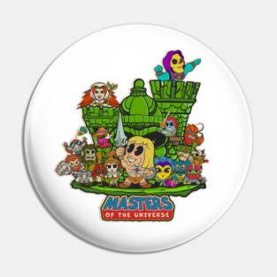 Classic Masters of the 1980s Pin