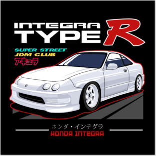 Integra Type R JDM Legend Posters and Art