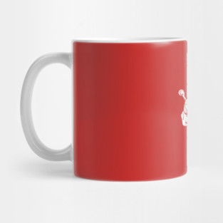 vert der ferk retrocolor - white Mug