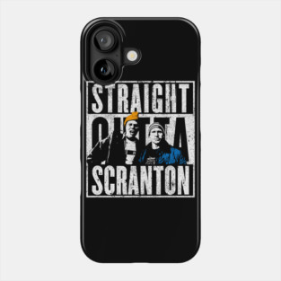 Straight Outta Scranton - Lazy Scranton Phone Case