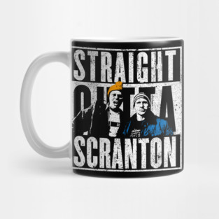 Straight Outta Scranton - Lazy Scranton Mug