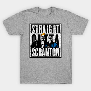 Straight Outta Scranton (Variant) - Lazy Scranton T-Shirt