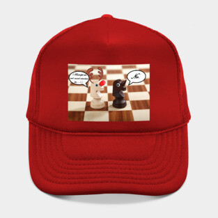 Funny Christmas Reindeer Chess Pieces Hat