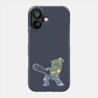 Angry hops (dark) Phone Case