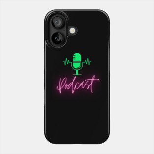 podcast lover Phone Case