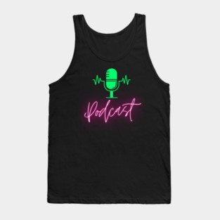 podcast lover Tank Top