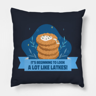 Hanukkah Latkes! Pillow