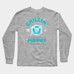 Chillin' with the Puppies Long Sleeve T-Shirt