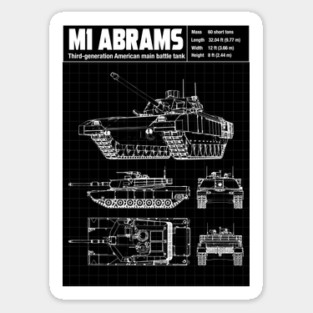 M1 ABRAMS Sticker