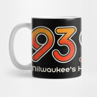 93 QFM Milwaukee's Rock N' Roll Defunct Radio Station Mug