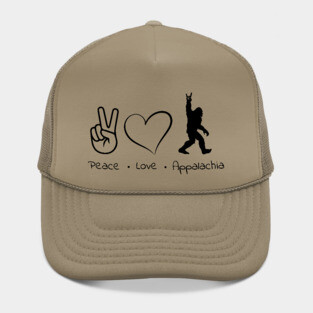 Peace Love Appalachia Hat