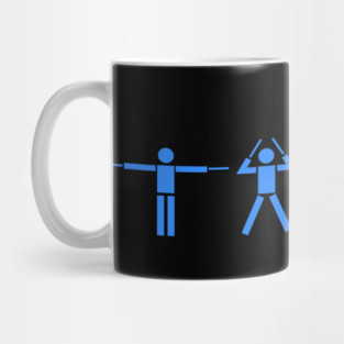 Taiko People blue Mug
