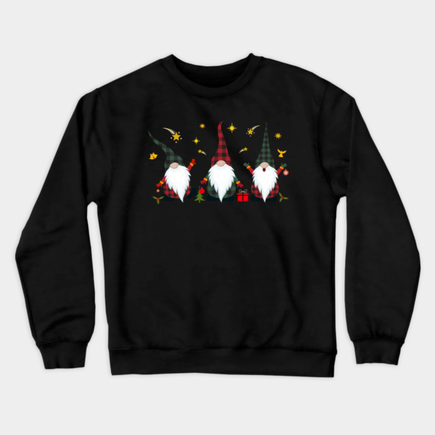3 Christmas Gnomes Crewneck Sweatshirt by REG