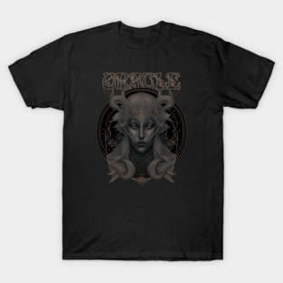 Oracle - Ancient Witch Priestess of Prophecy Art Nouveau T-Shirt