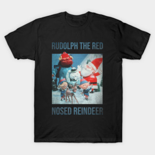 Rudolph The Red Nosed Reindeer retro T-Shirt