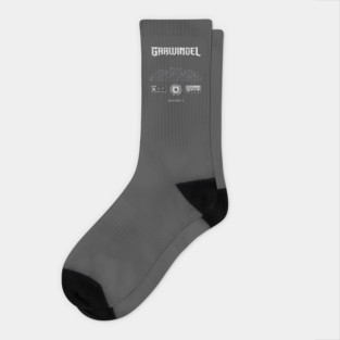 Garwindel Distressed Credits Socks