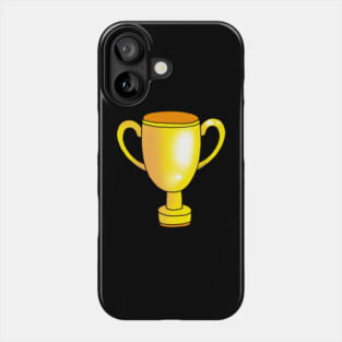 golden trophy Phone Case